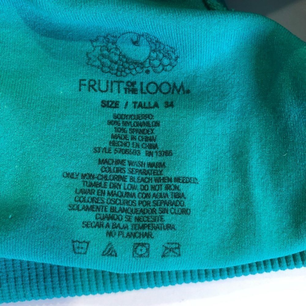 Green and gray racerback sports bra size 34 - Picture 7 of 8